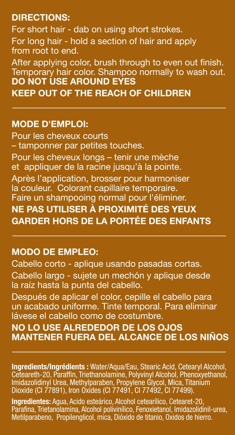 Cover Your Gray Brush-In Wand - Medium Brown (Pack of 6) - Image 2