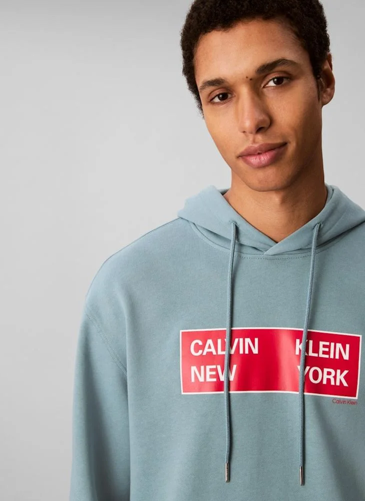كالفن كلاين جينز 350 Terry Graphic Crew Neck Sweatshirt