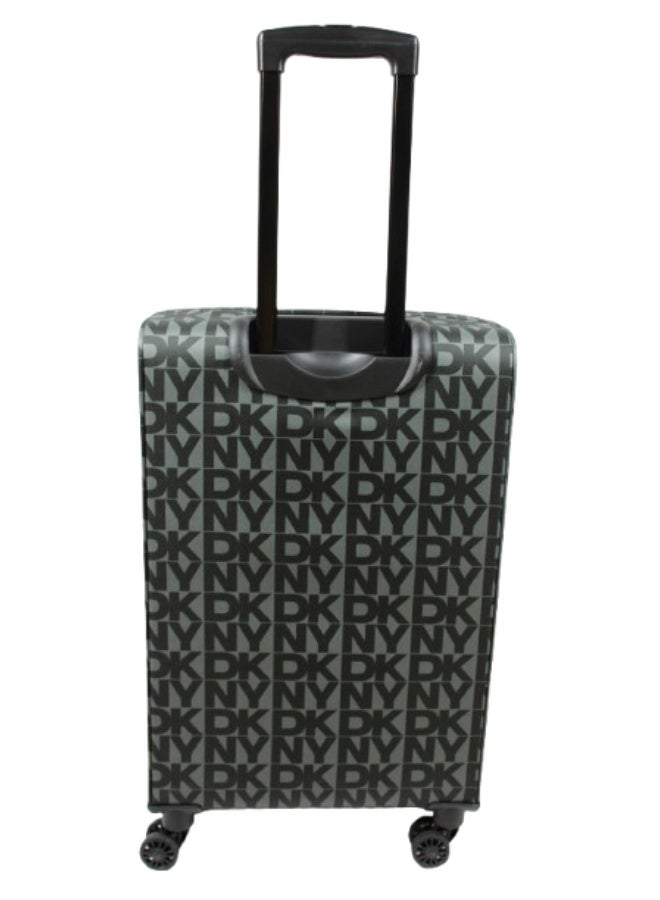 دكني حقيبة سفر    بعجلات للجنسين خفيفة الوزن  بعجلات دوارة  ألوان أسود - Image 2