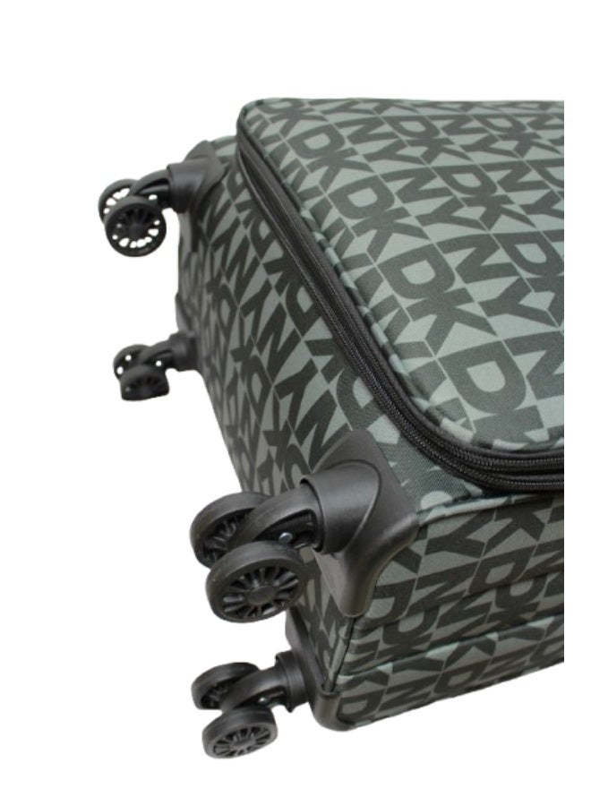 دكني حقيبة سفر    بعجلات للجنسين خفيفة الوزن  بعجلات دوارة  ألوان أسود - Image 5