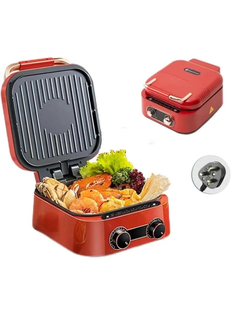 DENX DX3421 Electric Pot and Grill – 1800W, 2.5L, Non-Stick - Image 3