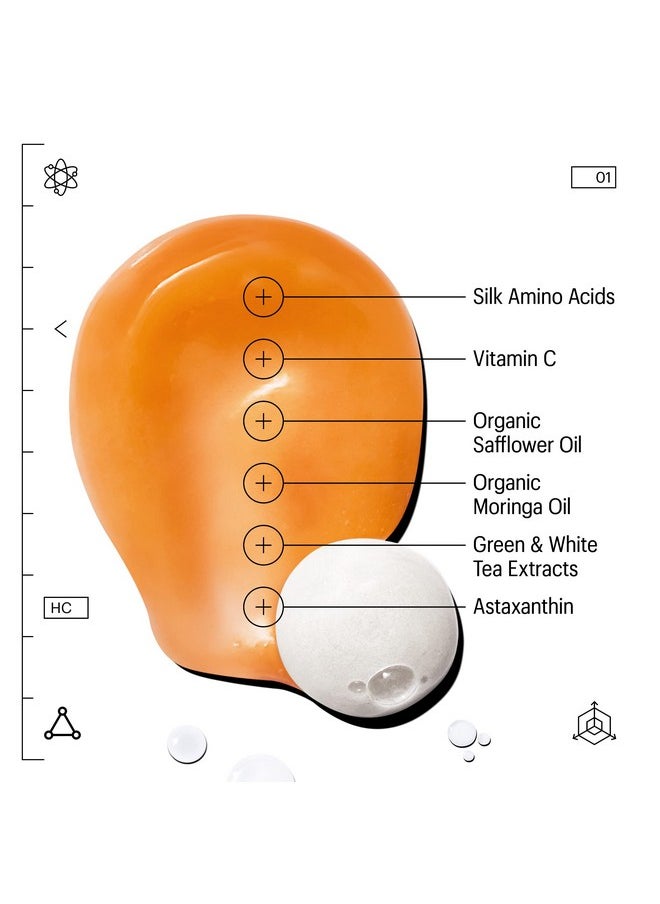 Allies of Skin - Molecular Silk Amino Hydrating Cleanser: Hyaluronic Acid Ceramides Safflower & Moringa Oils. Nourishes Conditions & Repairs 100 Ml/2.4 Oz - Image 1