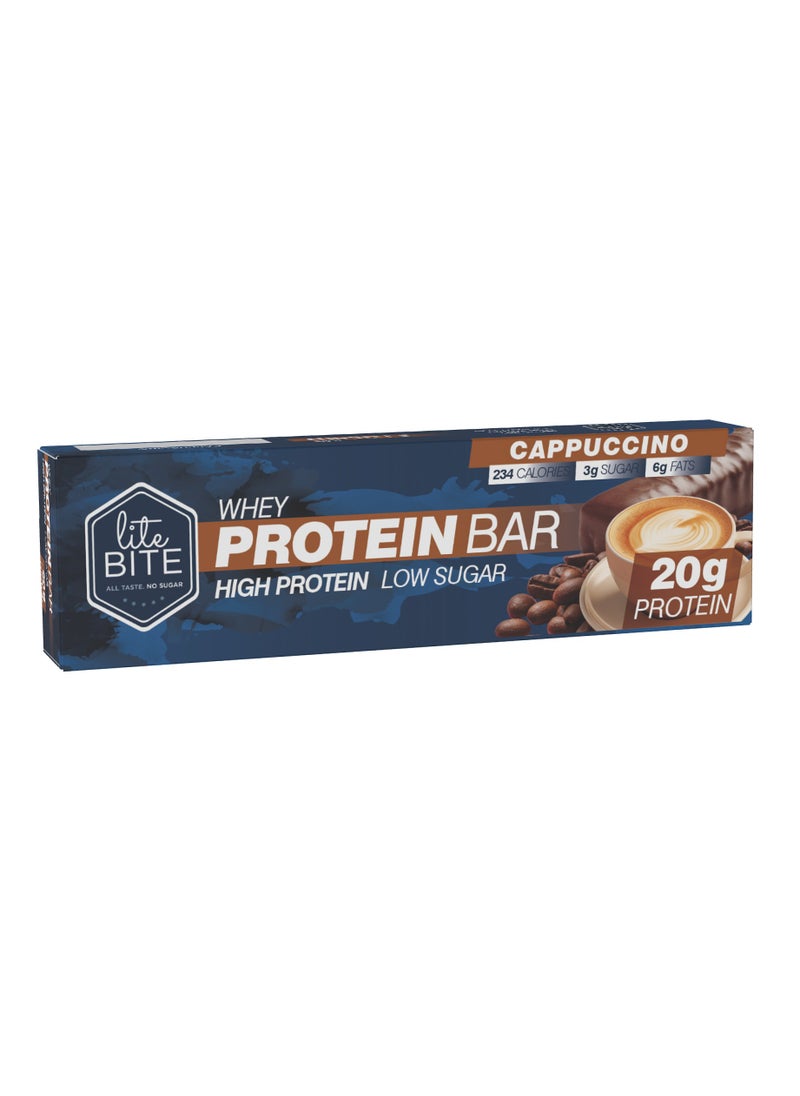 Lite Bite Whey Protein Bar Cappuccino 70 grams  - Image 1