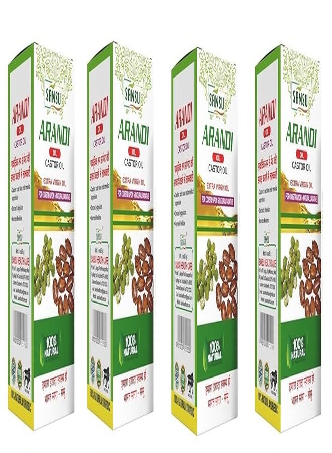 Sansu Arandi Ka Tail 50ml (Pack of 4) | Herbal Oil. - Image 1
