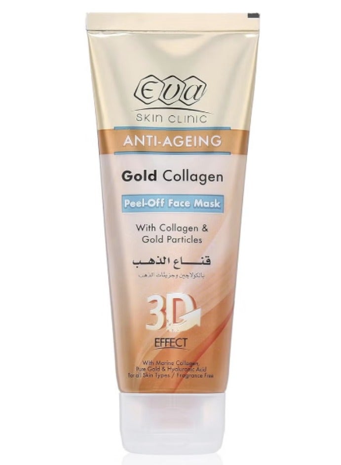 Eva Gold Mask Collagen Peel-Off Face Mask 100ml