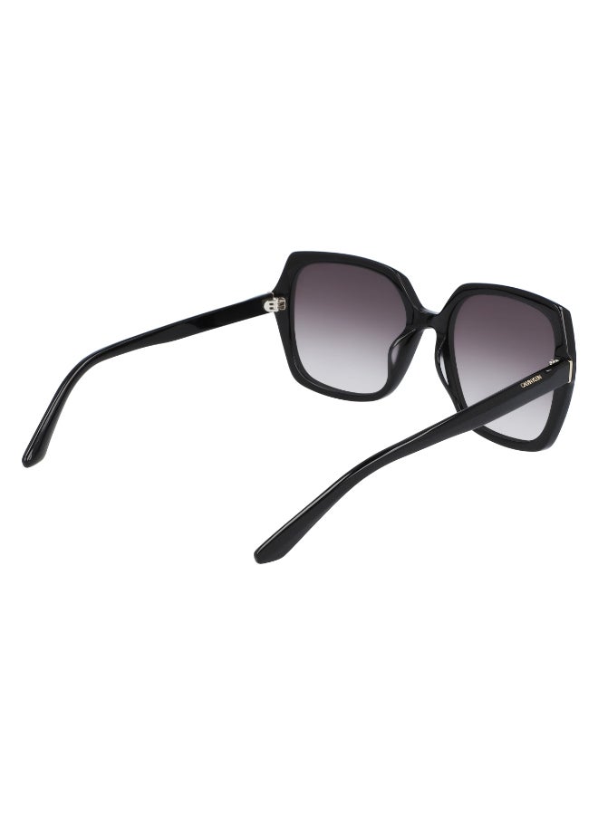 CALVIN KLEIN نظارات شمسية كاملة الإطار من أسيتات كالفن كلاين CK20541S N 5719 (001) سوداء - Image 5