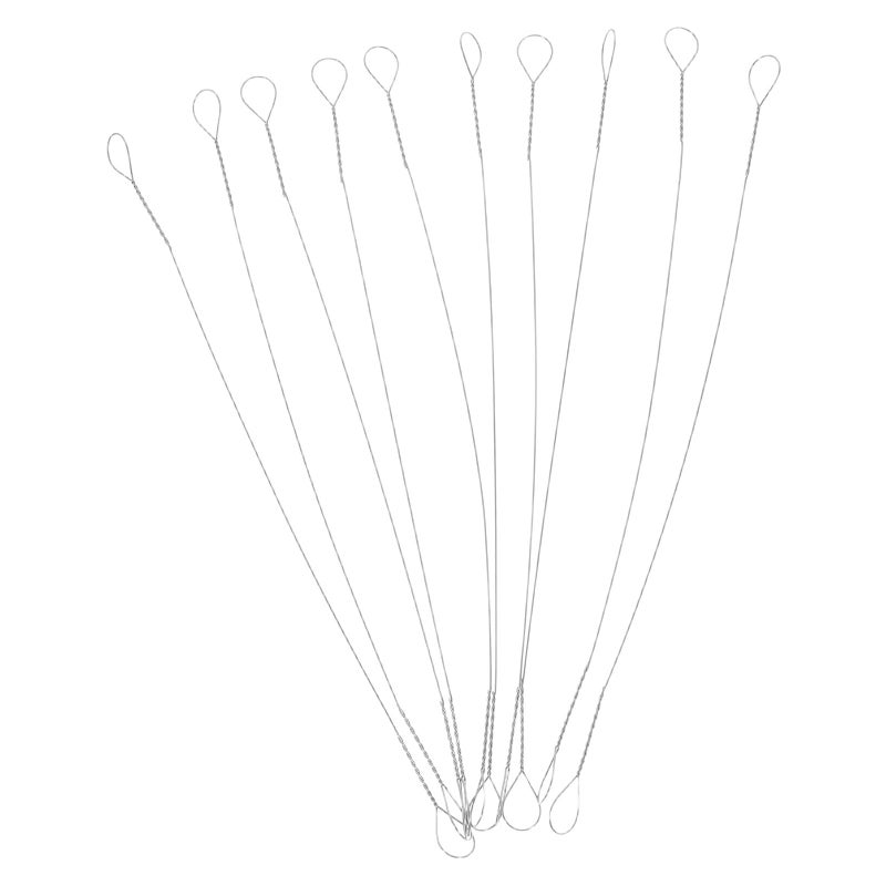 Stainless Steel Cheese Cutter Wire 14 5cm 10pcs Set for Home Kitchen Slicing - Image 2