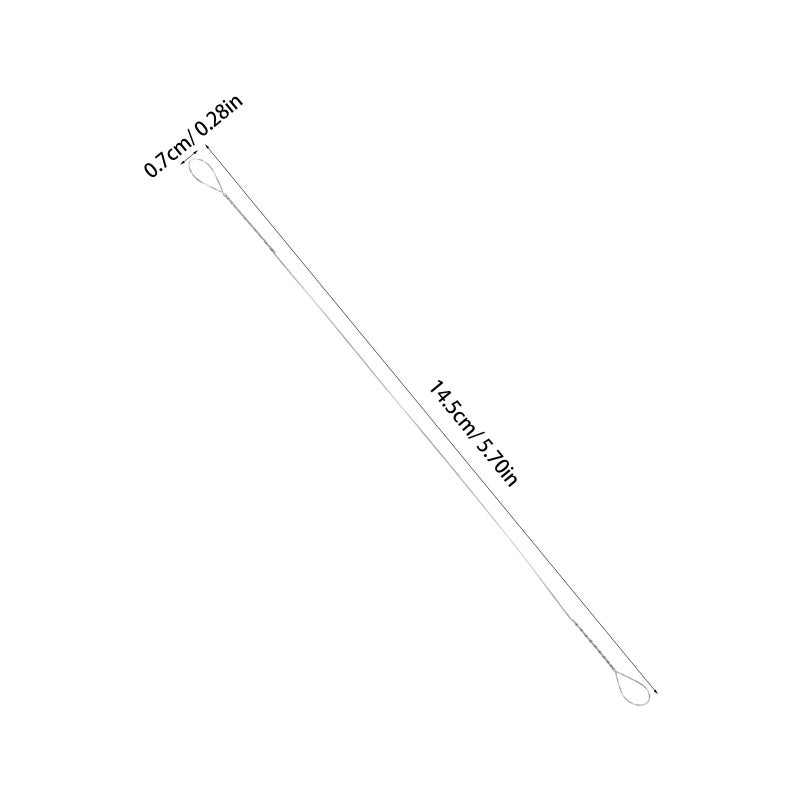 Stainless Steel Cheese Cutter Wire 14 5cm 10pcs Set for Home Kitchen Slicing - Image 3