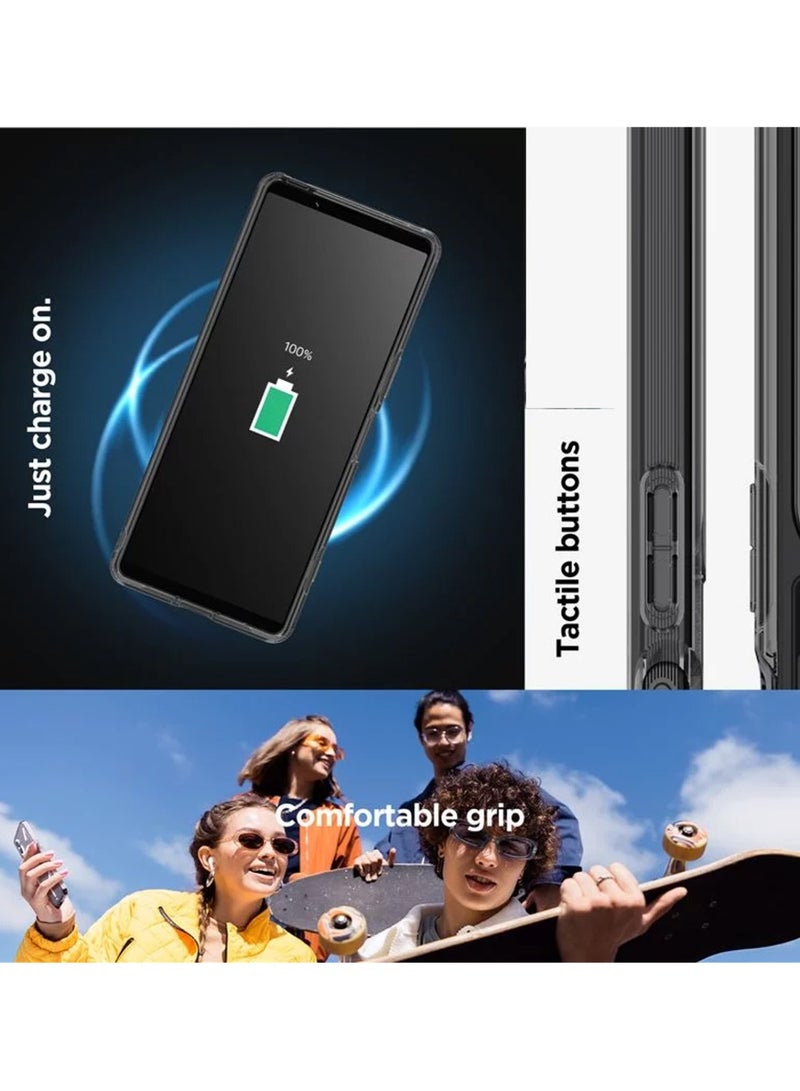 Techie حافظة سامسونج جالاكسي S24 ماج سيف – سبجن ألترا هايبرد زيرو وان ماج فيت مع حلقة معدنية – تصميم رفيع ومتين – متوافقة مع الشحن اللاسلكي وملحقات ماج سيف – أسود - Image 4