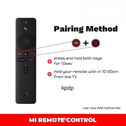 KPDP Original Remote Compatible with Mi Tv Remote Control Original with Voice Control l Bluetooth Smart Remote for Mi Tv - Image 2