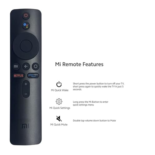 KPDP Original Remote Compatible with Mi Tv Remote Control Original with Voice Control l Bluetooth Smart Remote for Mi Tv - Image 4