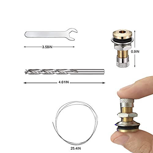 Gircss Gas Can Vent Cap, 4 Pack Fuel Gas Can Vent Caps Gas Can Replacement Vent Plugs, Fuel Gas Tank Vent Caps Enhances Flow for Faster Refills - Image 4