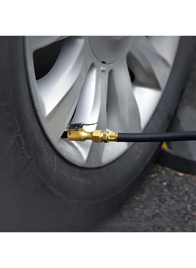 Heavy Duty Copper Tire Inflator Chuck Universal Fit 1pc Lock On Air Chuck - Image 3