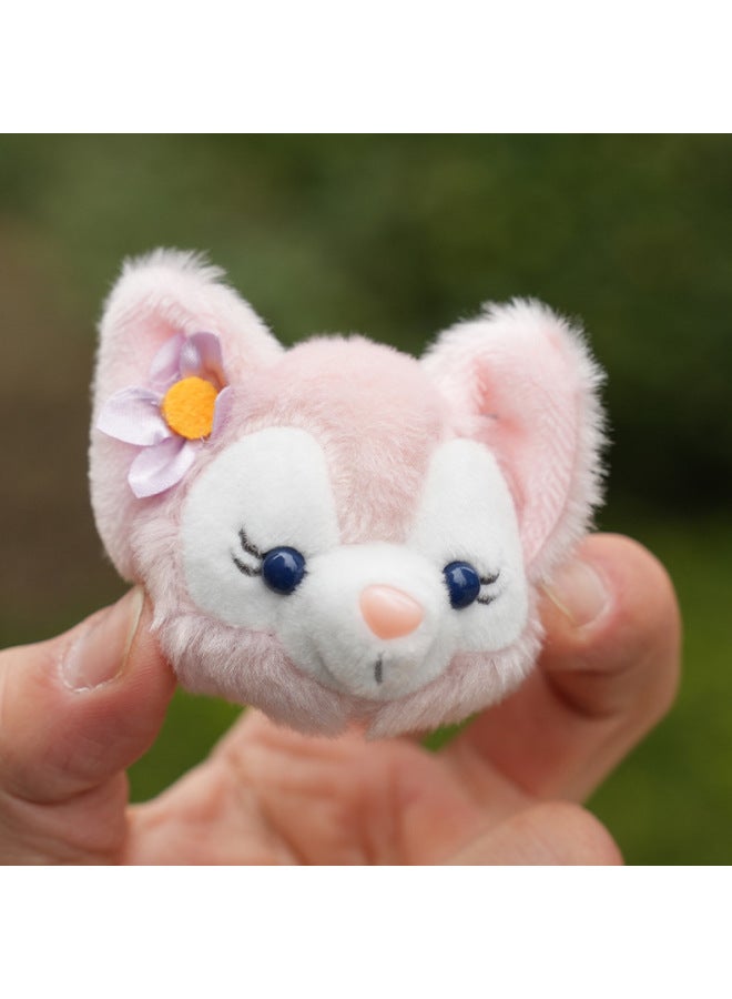 Belle Fox Little Head Internet Celebrant Doll Accessories Bell Fox Girl Bag Pendant Accessories Wholesale-Color:Panda (head)-Height:Naked