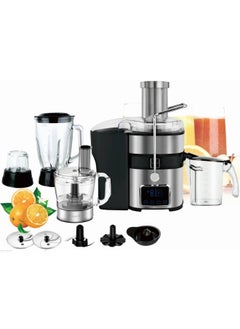 Xper Fruit Juicer 800 Watt Touch with Processor, Blender and Grinder XPJ999