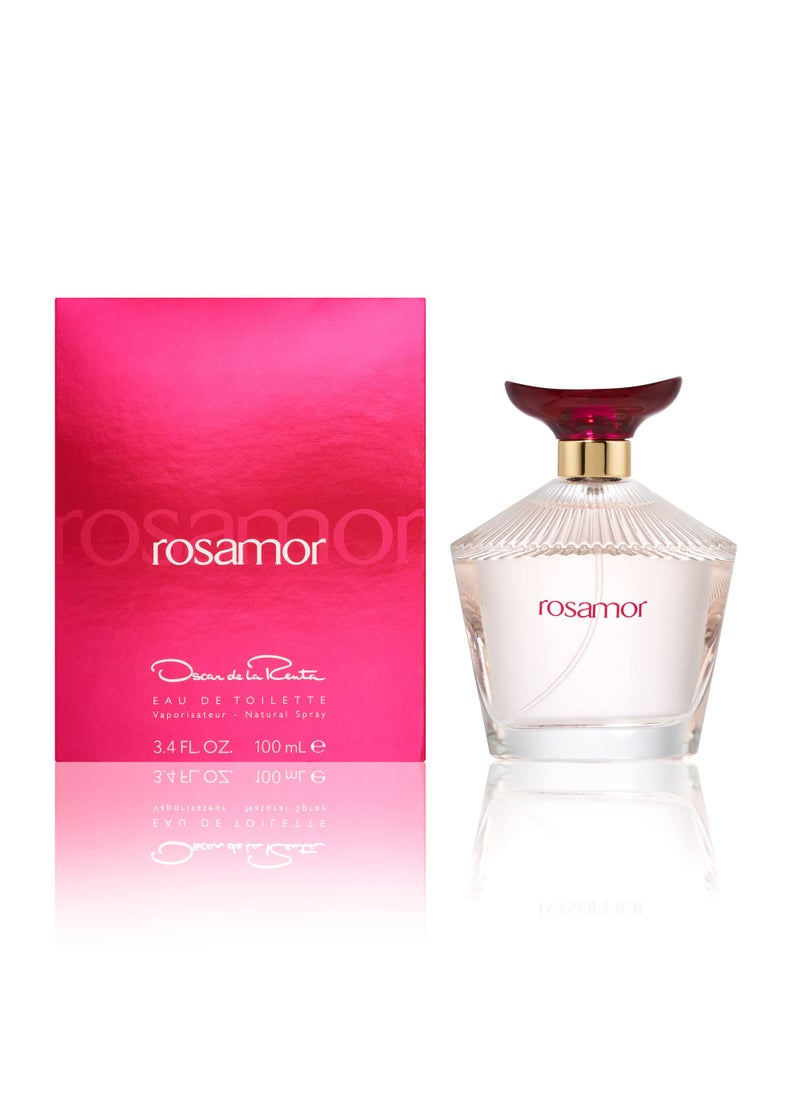 Oscar de la Renta - Oscar de la Renta Rosamor Eau de Toilette Perfume Spray for Women, 3.4 Fl. Oz. - Image 1