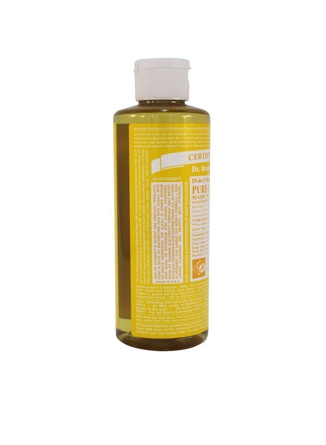 Dr. Bronner's Magic Soaps: Liquid Castile Soap, Organic Citrus 8 oz (3 pack) - Image 2
