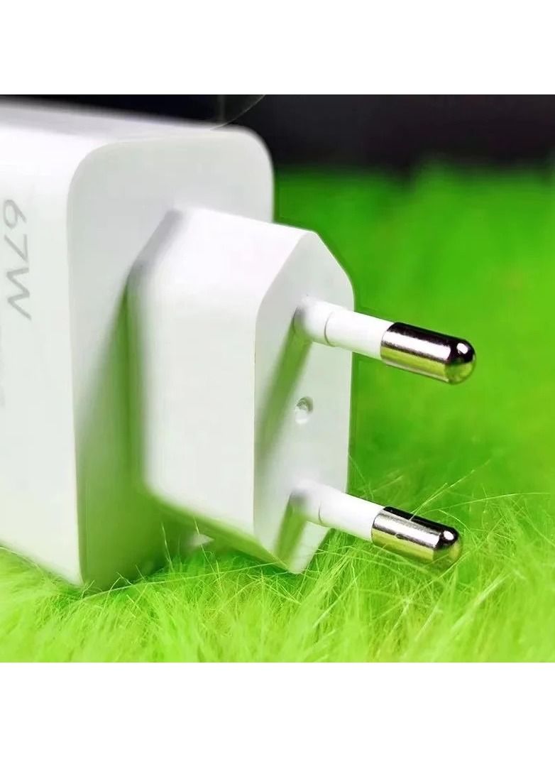 مي فاشون شاحن Mi 67W Type-C السريع مع كابل البيانات - Image 4