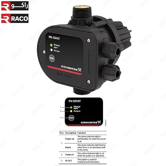 GRUNDFOS PM START ELECTRONIC PRESSURE CONTROL KIT AUTOMATIC START/STOP PRESSURE MANAGER MADE IN ITALY - Image 3