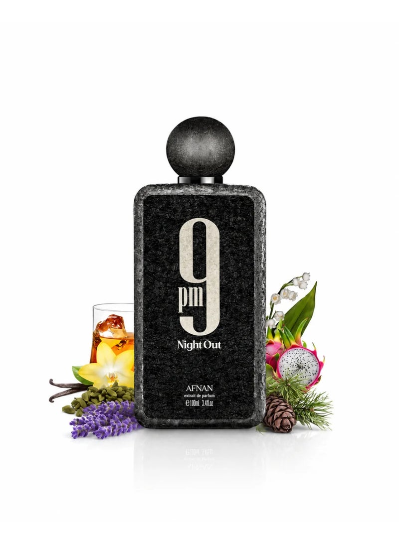أفنان عطر أفنان 9 بي إم نايت أوت إكستريت دي بارفان للجنسين - 100 مل - Image 2
