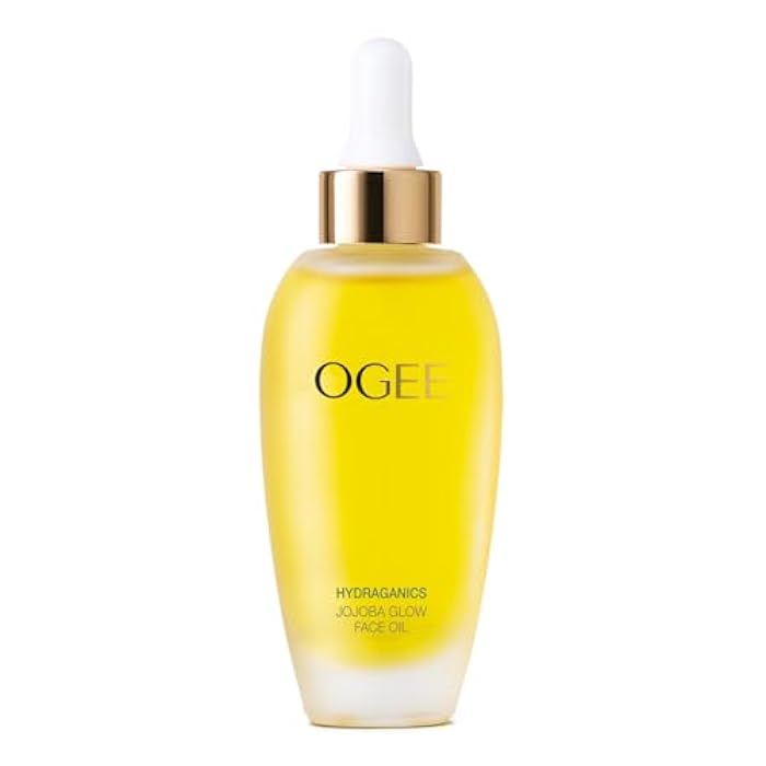 OGEE زيت الوجه المتألق من جوجوبا - عضوي وطبيعي، مرطب، زيت علاج وجه متعدد المهام (30 مل) - Image 1