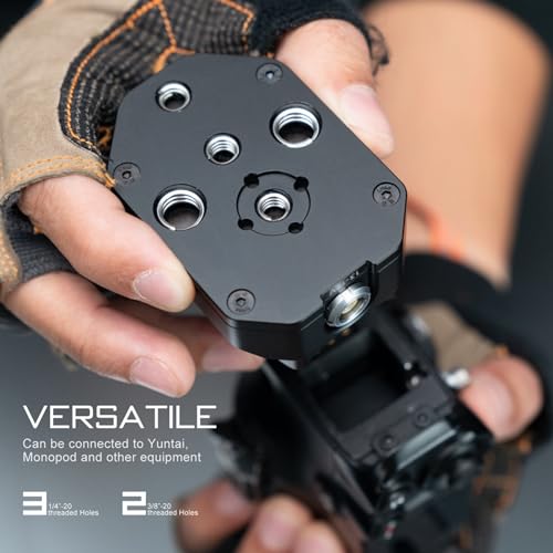 Tilta Power Supply Base Plate for RS 2 Compatible with RS2 Gimbal | External Power Solution for RS2, Security Bracket Included | TGA-PBP - Image 4