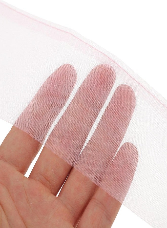 سولوستر مجموعة سولستري من 50 كيسًا من الأورجانزا برباط، مثالية لتزيين مراوح اليد القابلة للطي، وحفلات الزفاف، وتوزيعات الحلوى والألعاب، وتوزيعات الهدايا. - Image 3