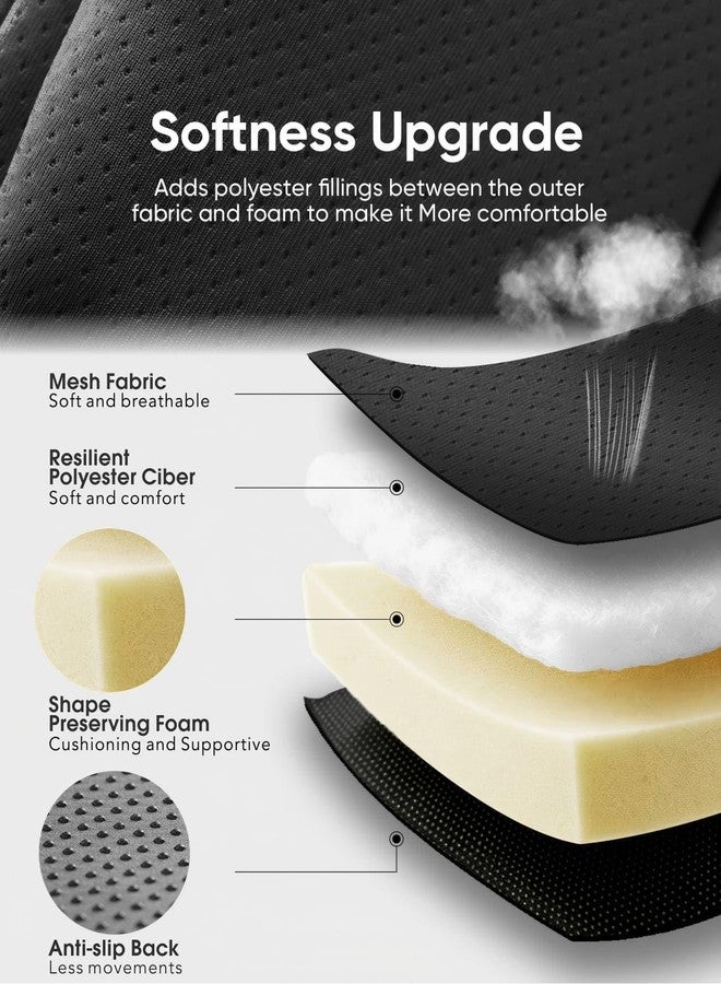 TinlyFinly Infant Car seat Insert, for Preemie Newborn Infant, Black - Image 4