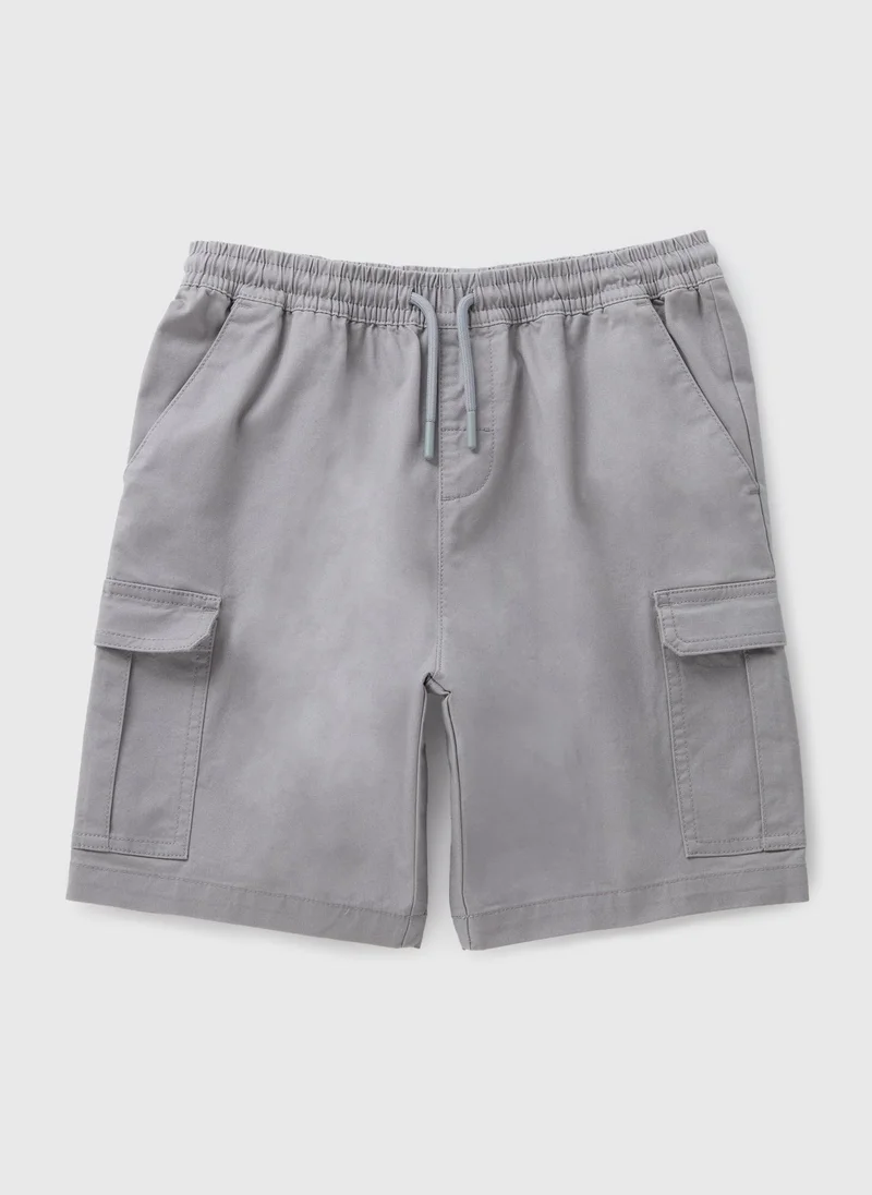 Matalan Boys Grey Cargo Shorts
