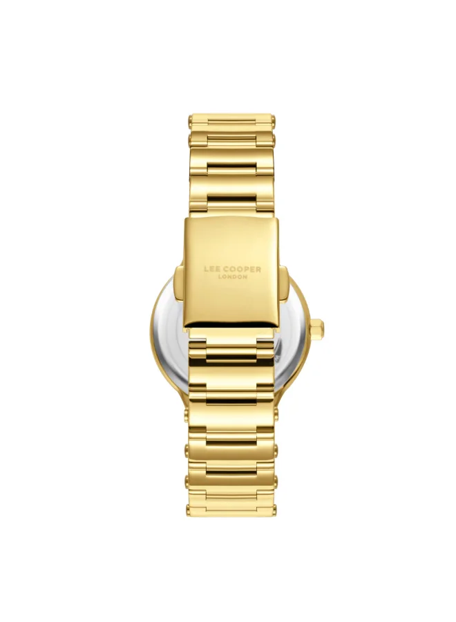 Lee Cooper Women's Metal Analog Watch LC08000.130 - 30*34 mm
