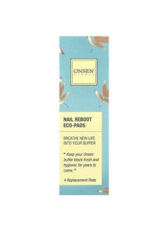 Onsen Secret Onsen Secret, Nail Reboot Eco-Pads , 4 Replacement Pads  - Image 2