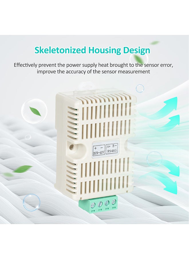 Generic - RS485 MODBUS-RTU Protocol Carbon Dioxide Transmitter Reverse Power Supply High Accuracy Stable Performance Industrial Monitoring - Image 1