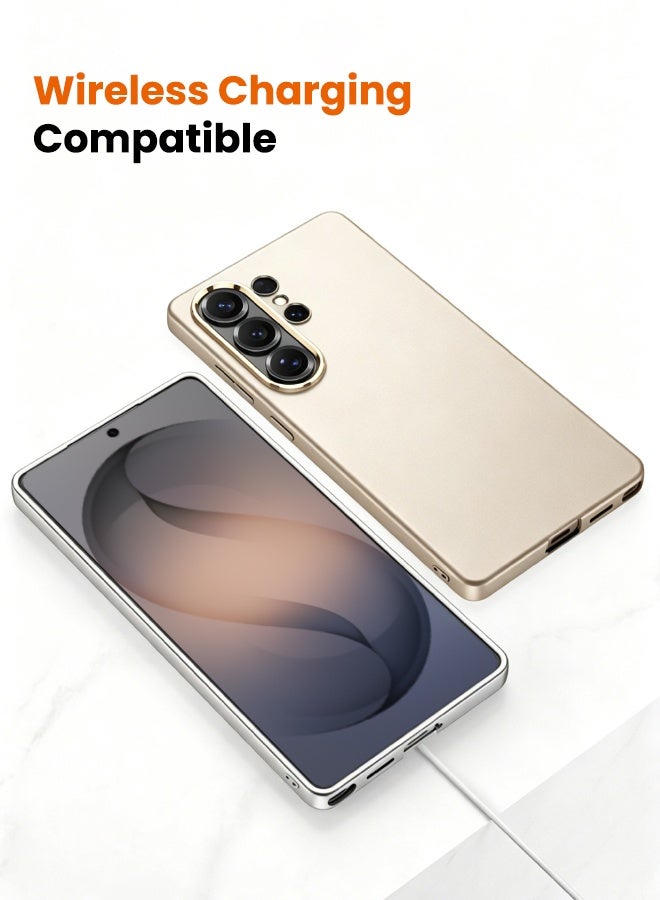 GKK Samsung Galaxy S26 Ultra Case, Slim Liquid Silicone Skin Feeling Case for Samsung S26 Ultra, Anti-Drop Shockproof, Anti-Yellowing, Anti-Scratch Slim Matte Cover for Galaxy S26 Ultra 6.9 inch, Titanium - Image 4