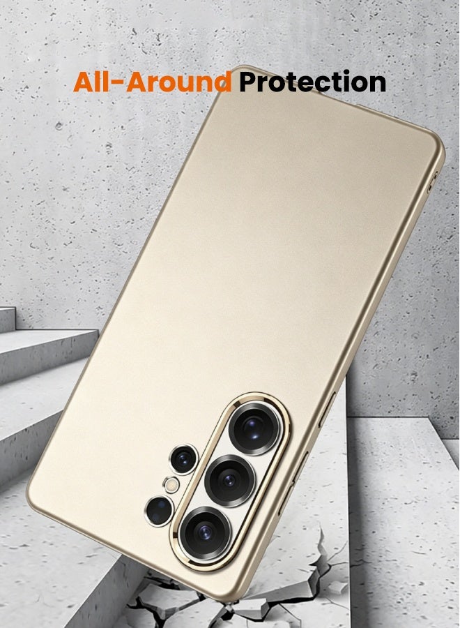 GKK Samsung Galaxy S26 Ultra Case, Slim Liquid Silicone Skin Feeling Case for Samsung S26 Ultra, Anti-Drop Shockproof, Anti-Yellowing, Anti-Scratch Slim Matte Cover for Galaxy S26 Ultra 6.9 inch, Titanium - Image 3