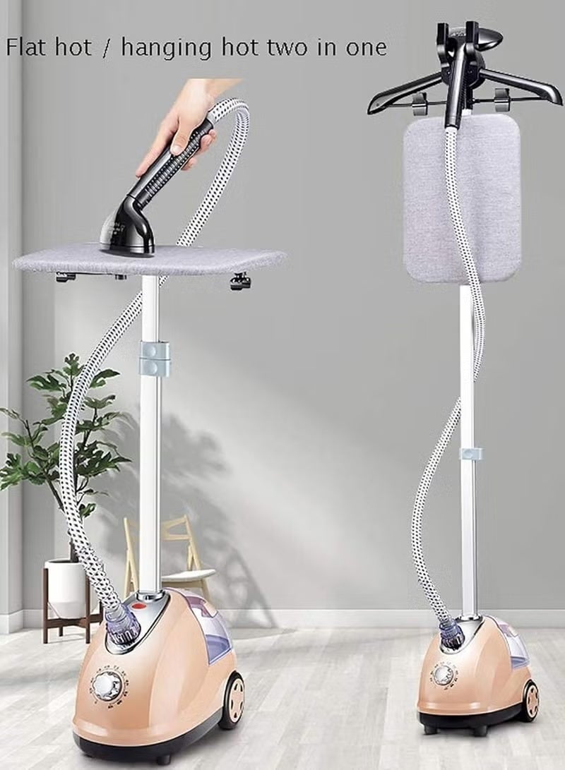 Denx Professional 2-in-1 Garment Steamer – 2000W Flatbed & Vertical Steamer with Fast Heating, 1.8L Water Tank, Safe & Efficient Steam for Clothes, Curtains & Fabrics - Image 4