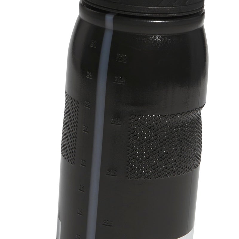 adidas 750 ML (28 oz) Stadium Refillable Plastic Sport Water Bottle  Black/White/Black/2  One Size - Image 3