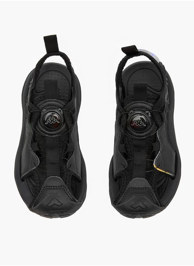 Kappa Boys' Textured Sandals with Rotating Buckle Closure  - Image 1