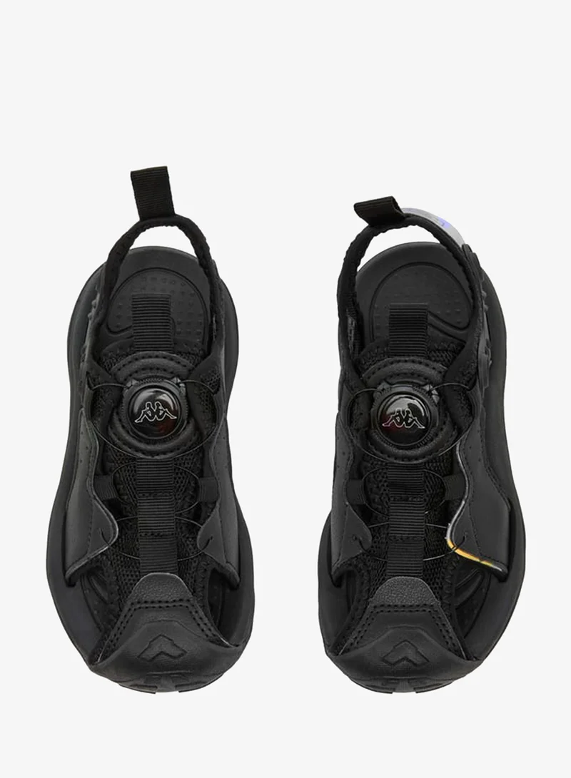 Kappa Boys' Textured Sandals with Rotating Buckle Closure