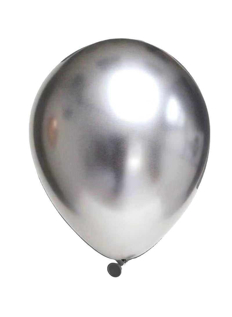 Papillon & Balloon 8 Piece Silver Balloon Set 25 Centimeter - Image 1