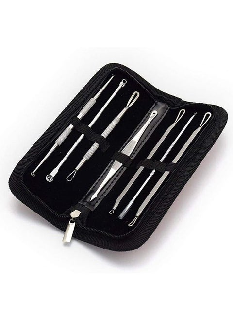7 Pcs Blackhead Whitehead Popping Pimple Remover Acne Extractor Tools Kit