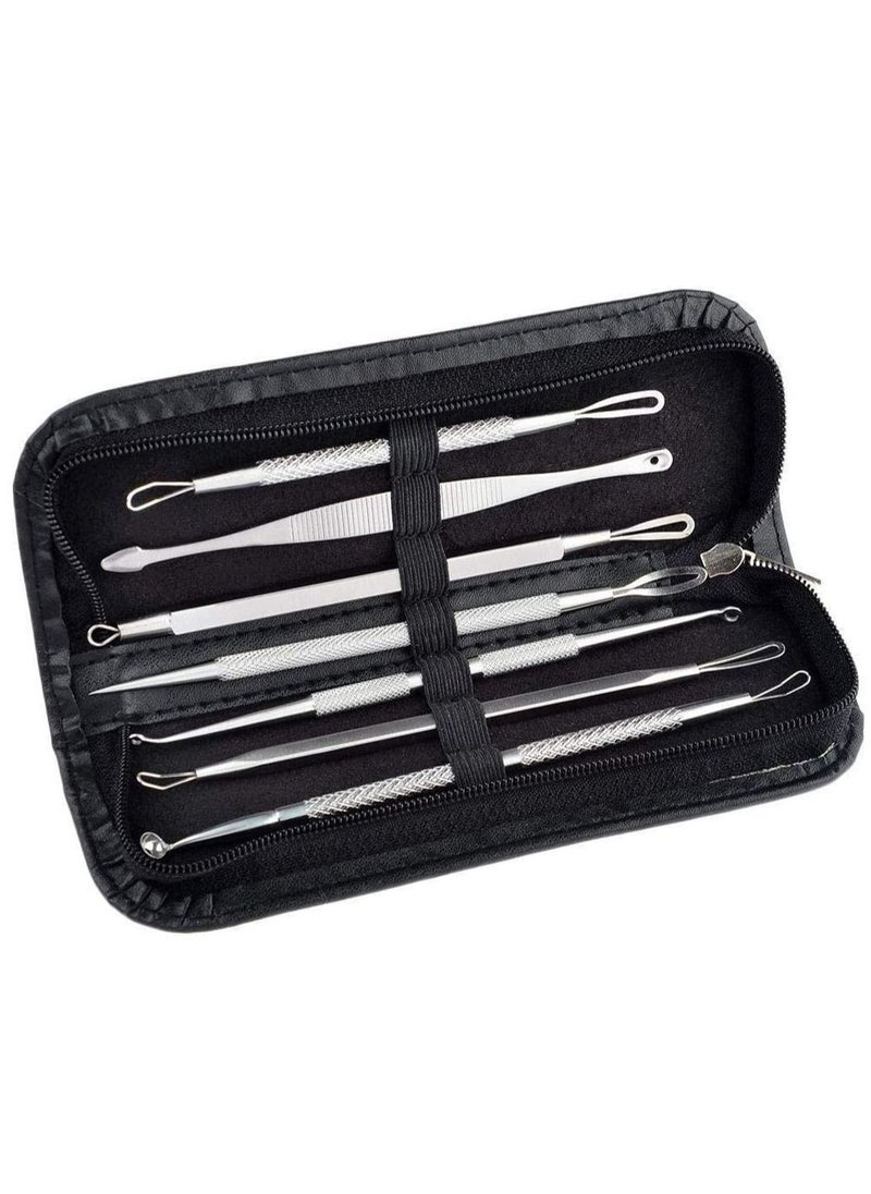 ORiTi - 7 Pcs Blackhead Whitehead Popping Pimple Remover Acne Extractor Tools Kit - Image 1