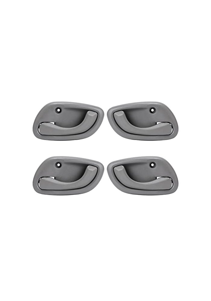 LCWRGS Interior Door Handles Replacement for Chevy Tracker 992004 Suzuki Esteem 952002 Suzuki Grand Vitara 992005 Vitara 992004 Inside Front Rear Driver Passenger Side Gray - Image 1
