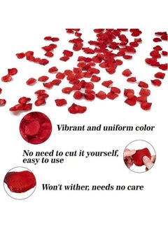 Generic Red Rose leaves 500Pcs  - Image 4