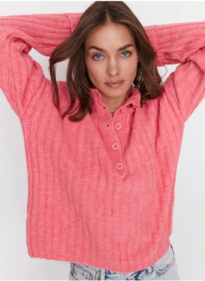 trendyol Knitted Button Down Cardigan