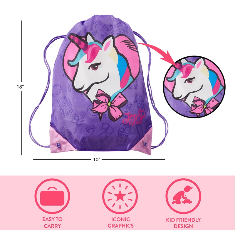 Idea Nuova Jojo Siwa Sling Bag Slumber Set - Image 4