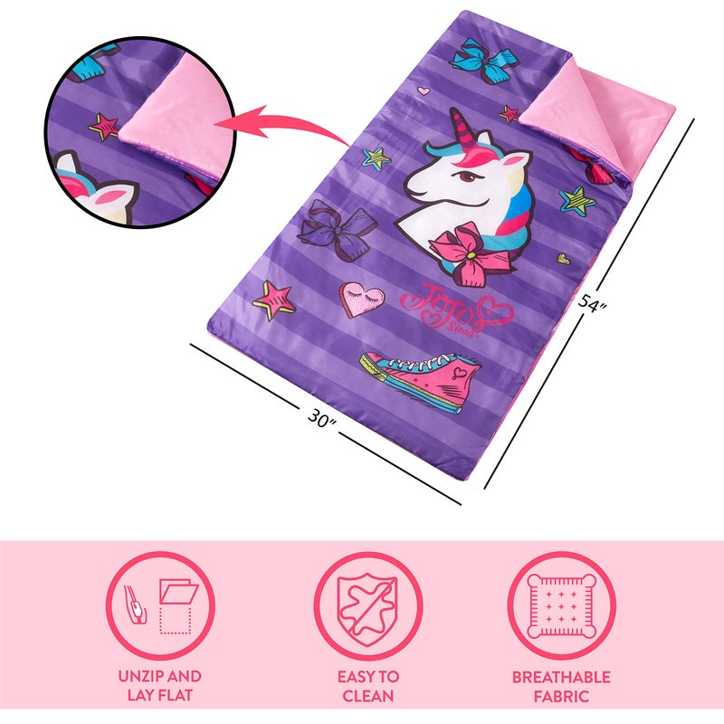 Idea Nuova Jojo Siwa Sling Bag Slumber Set - Image 3