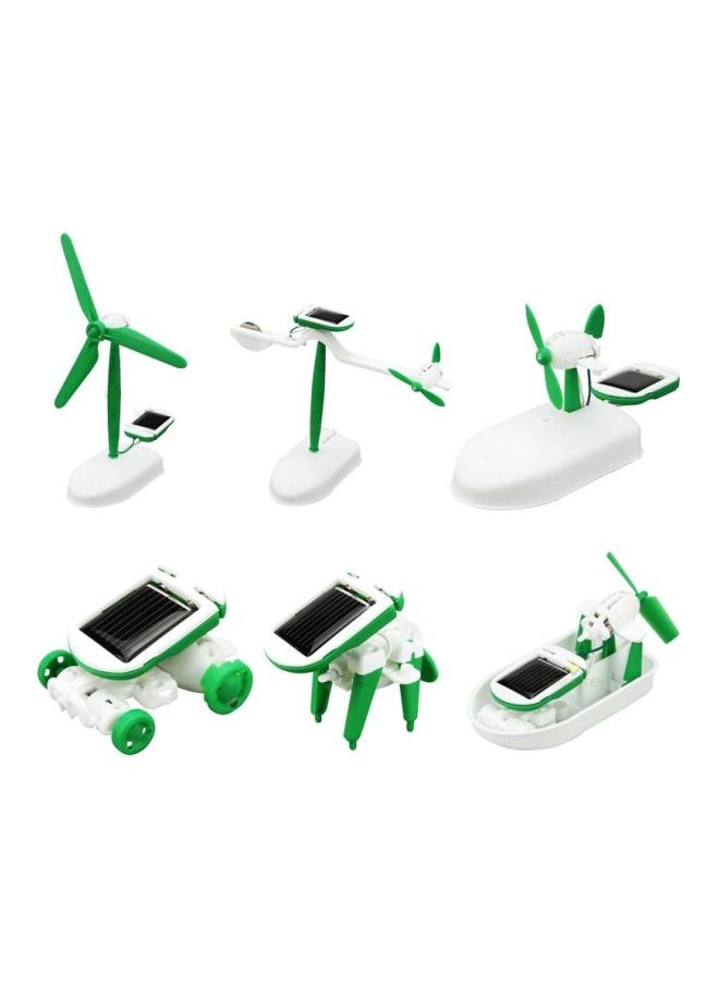 NIBEMINENT 6-In-1 DIY Solar Power Assembly Educational Toy Kit  - Image 1