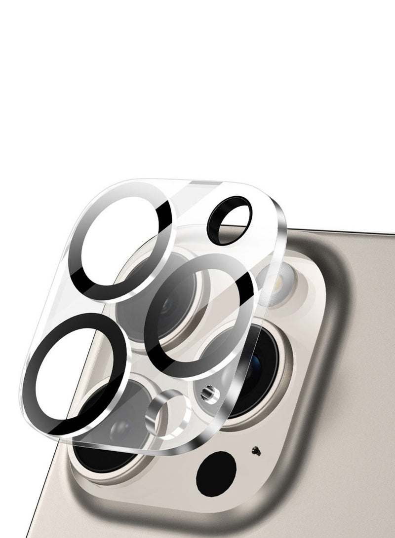 GREEN LION iPhone 16 Pro/iPhone 16 Pro Max Transparent Lens / Anti Scratch / Nano Absorption / Anti Fingerprint / 9H Durable Glass / Shatter Protection / Innovative Design / Easy Installation - Transparent - Image 1