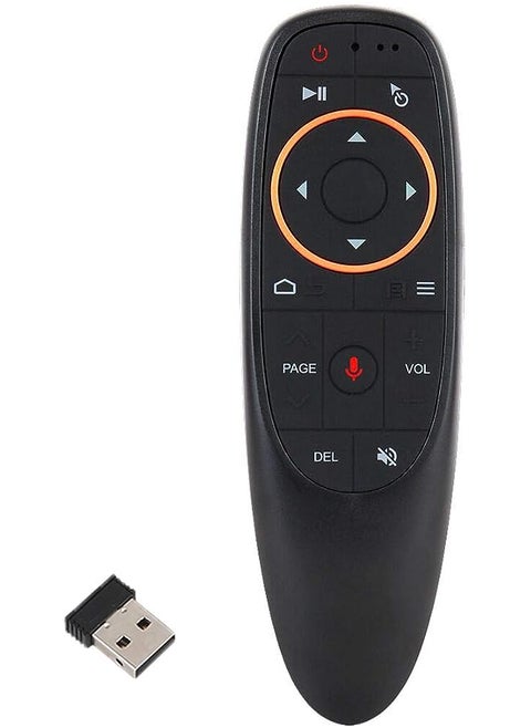 Voice Remote Air Mouse Remote 2.4G Rf Wireless Remote Control With 6 Axis Gyroscope And Ir Learning Air Fly Mouse With Voice Input For Android Tv Box/Pc/Smart Tv/Htpc/Projector