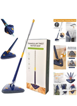ARTC 360 Degree Triangular Twist Rotatable Adjustable Wet And Dry Cleaning Water Mop With Extendable Handle for Floor Ceiling Wall Windows Bathroom - pzsku/Z86E4267D6CEE582F8F8BZ/45/_/1698822642/6ddd9afc-6466-42d9-b404-cba32bb1497f